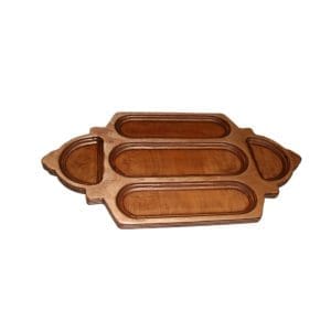 اردوخوری چوبی طرح سنتی 5 تیکه 034 4