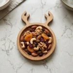 اوردخوری گوزنی چوبی سرو پذیرایی اردوخوری چوبی