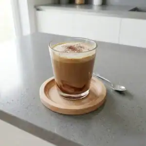 زیرلیوانی چوبی دایره