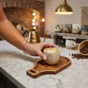 سینی چوبی کافی شاپی 08