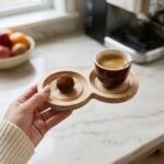 اردوخوری چوبی 2 خانه سرو کافی شاپی