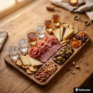 سینی مزه و فینگرفود