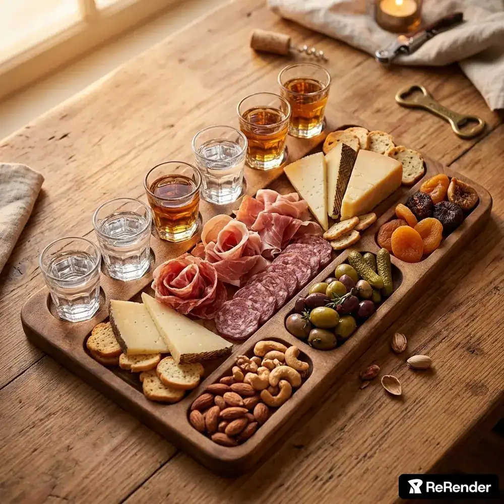 سینی مزه و فینگرفود سینی مزه و فینگرفود
