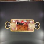 سینی چوبی قلبی