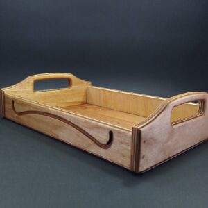 سینی چایی و پذیرایی چوبی 301