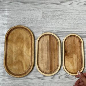 سرویس ویژه چوبی سینی کافی شاپی P19