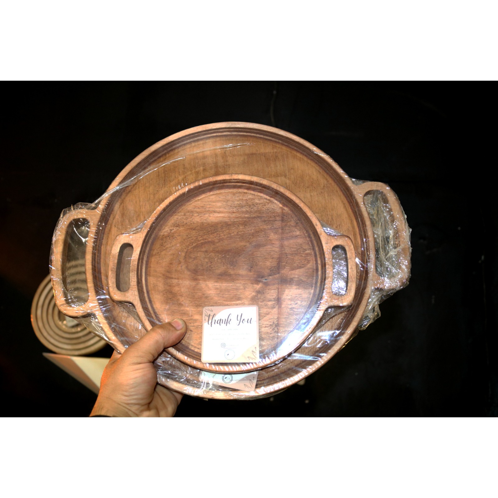 سینی دایره چایی