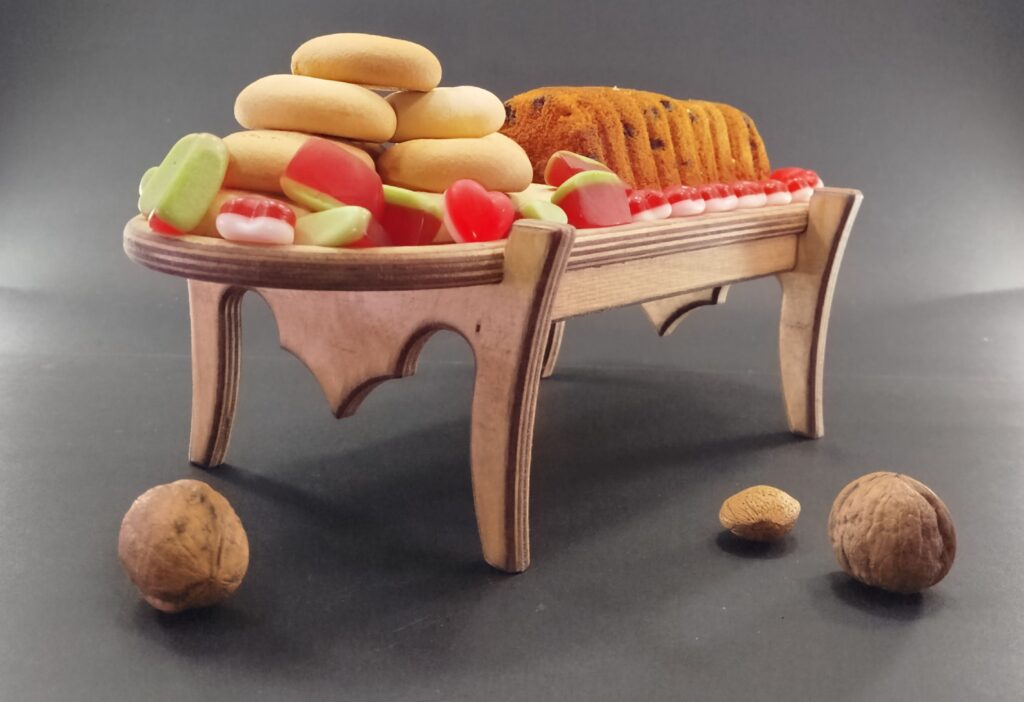 رولت خوری چوبی