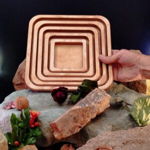 سینی 5 تیکه مربع