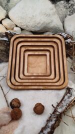 سینی 5 تیکه مربع