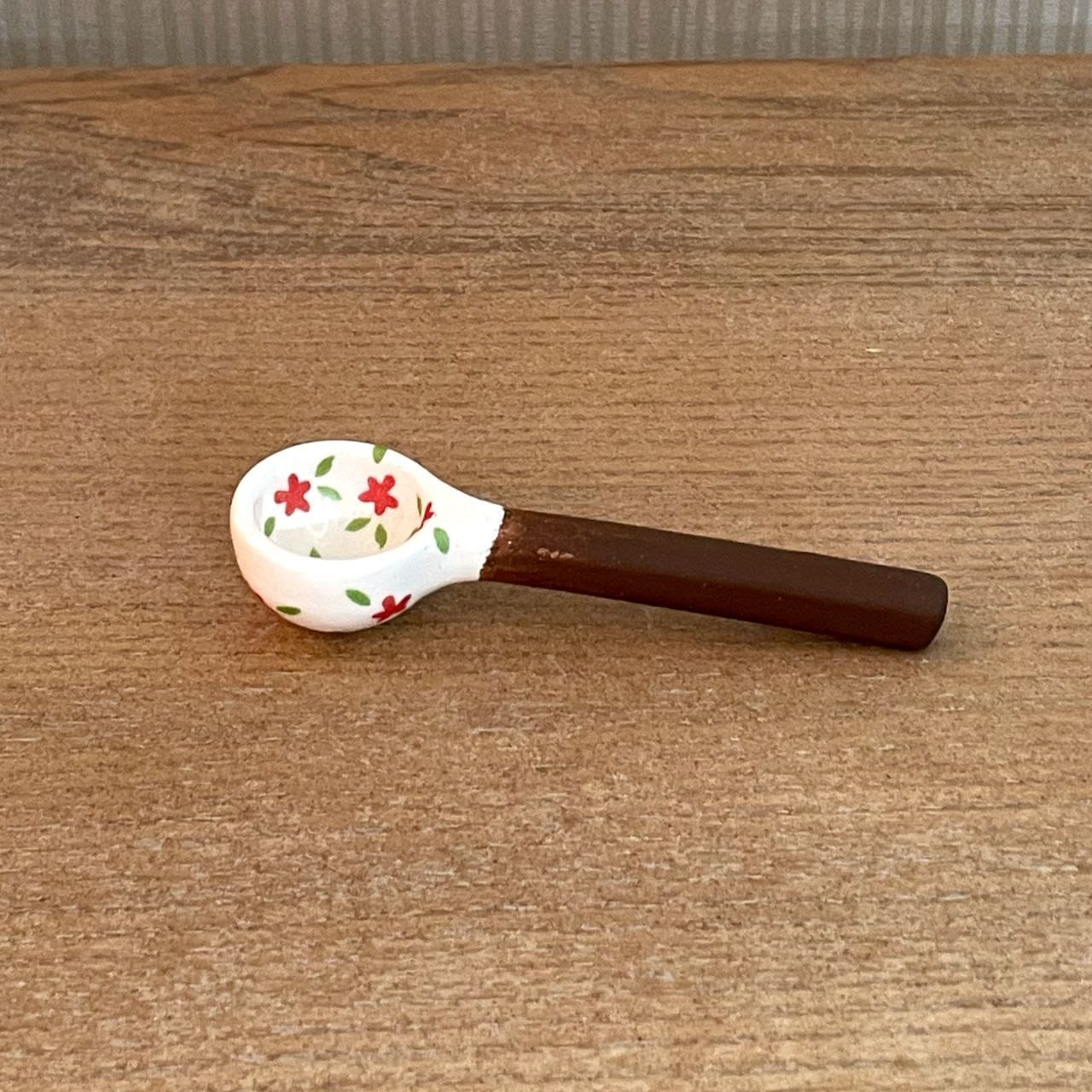 قاشق سرامیکی گلدار خرید قاشق سرامیکی گلدار
