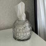 خرید جا دستما کاغذی شیشه ای کد 01