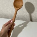 خرید ملاقه چوبی خراطی کوچک 805