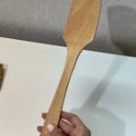 خرید کفگیر چوبی دست‌ ساز بزرگ 809