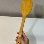 خرید کفگیر چوبی دست‌ ساز بزرگ 810